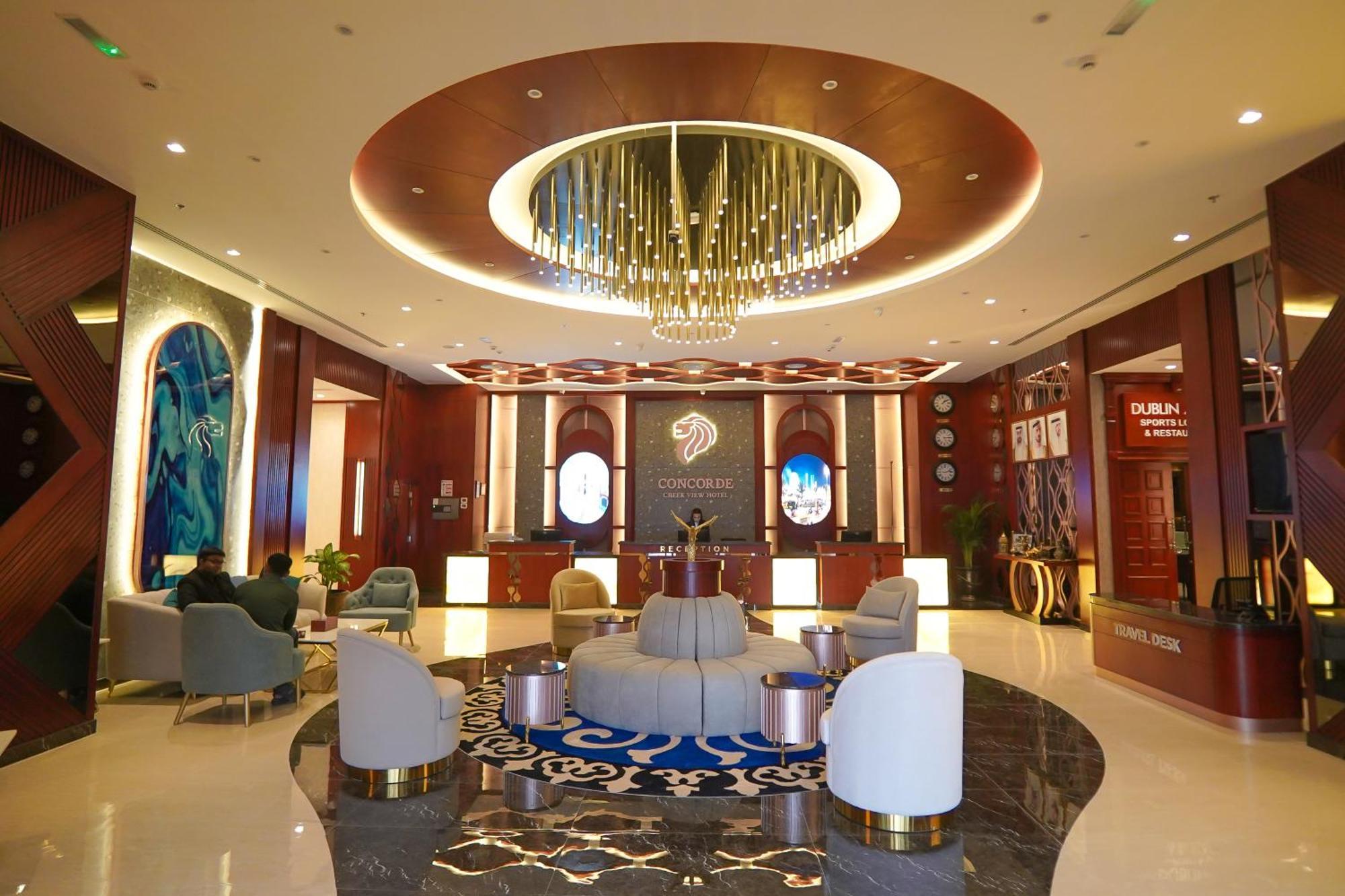 Concorde Creek View Hotel Bur Dubaj Kültér fotó