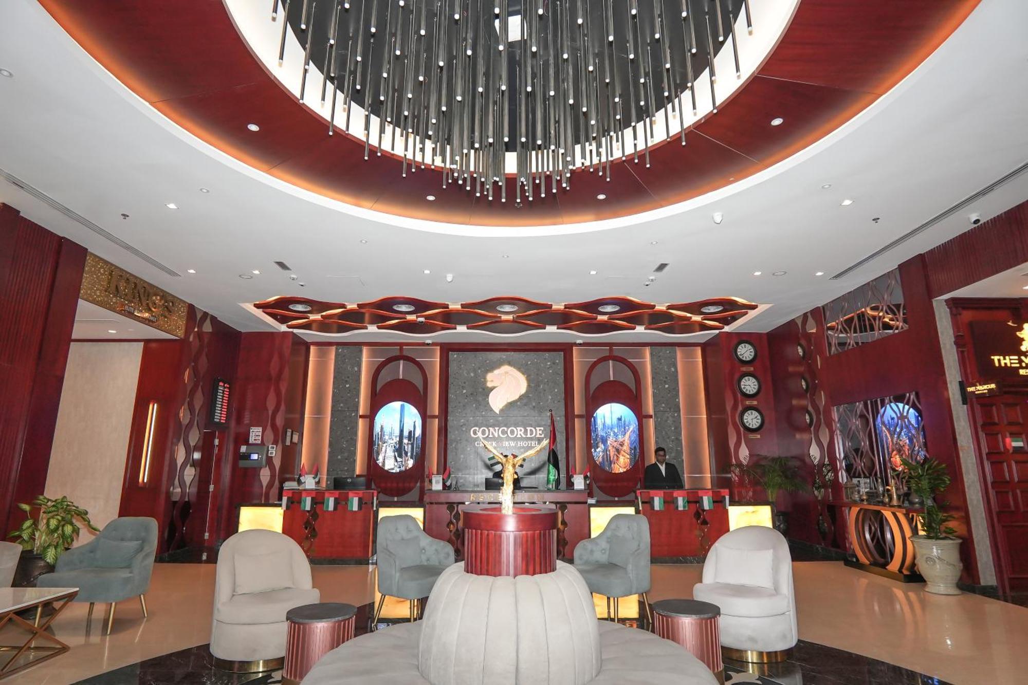 Concorde Creek View Hotel Bur Dubaj Kültér fotó